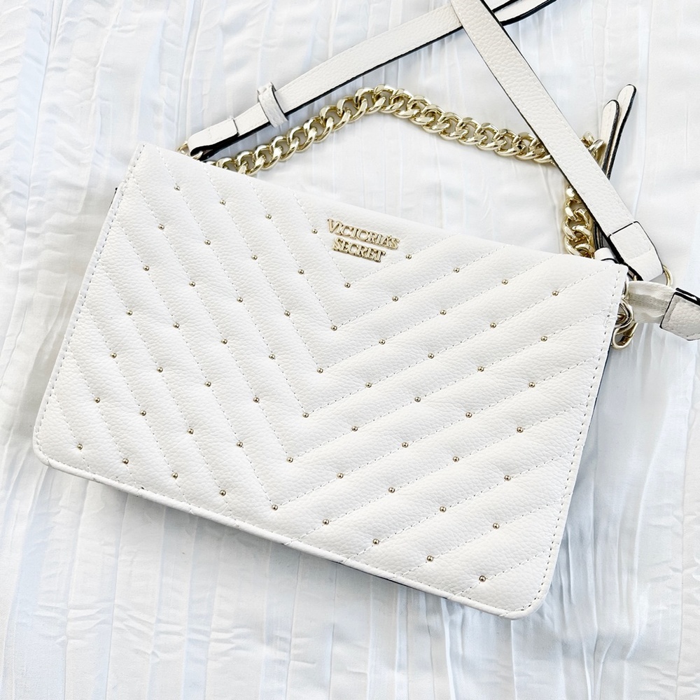 Crossbody Bag Victoria's Secret Cream Gold